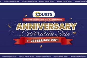 COURTS-Anniversary-Celebration-Sale-350x233 - Computer Accessories Electronics & Computers Furniture Home & Garden & Tools Home Decor IT Gadgets Accessories Johor Kedah Kelantan Kuala Lumpur Malaysia Sales Melaka Negeri Sembilan Online Store Pahang Penang Perak Perlis Putrajaya Sabah Sarawak Selangor Terengganu 