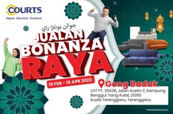 COURTS-Gong-Badak-Raya-Bonanza-Sale-350x232 - Computer Accessories Electronics & Computers Furniture Home & Garden & Tools Home Decor IT Gadgets Accessories Johor Kedah Kelantan Kitchen Appliances Kuala Lumpur Malaysia Sales Melaka Negeri Sembilan Pahang Penang Perak Perlis Putrajaya Sabah Sarawak Selangor Terengganu 