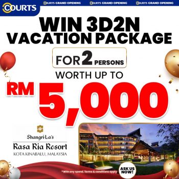 COURTS-Grand-Opening-at-MATANG-1-350x350 - Electronics & Computers Home Appliances IT Gadgets Accessories Kitchen Appliances Promotions & Freebies Sarawak 