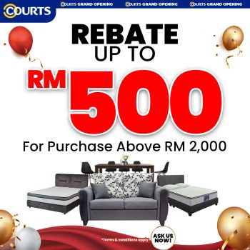 COURTS-Grand-Opening-at-MATANG-5-350x350 - Electronics & Computers Home Appliances IT Gadgets Accessories Kitchen Appliances Promotions & Freebies Sarawak 