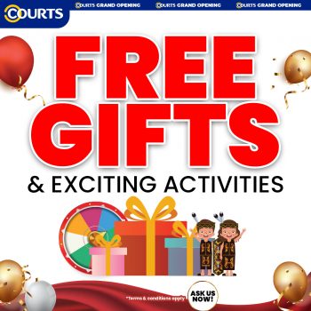 COURTS-Grand-Opening-at-MATANG-6-350x350 - Electronics & Computers Home Appliances IT Gadgets Accessories Kitchen Appliances Promotions & Freebies Sarawak 