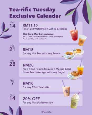 Coffee-Bean-TEA-rific-Tuesday-Promotion-350x438 - Beverages Food , Restaurant & Pub Johor Kedah Kelantan Kuala Lumpur Melaka Negeri Sembilan Pahang Penang Perak Perlis Promotions & Freebies Putrajaya Sabah Sarawak Selangor Terengganu 