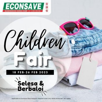 Econsave-Children-Fair-Promotion-350x350 - Johor Kedah Kelantan Kuala Lumpur Melaka Negeri Sembilan Pahang Penang Perak Perlis Promotions & Freebies Putrajaya Selangor Supermarket & Hypermarket Terengganu 