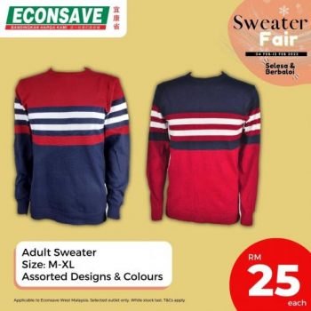 Econsave-Sweater-Fair-Promotion-1-350x350 - Johor Kedah Kelantan Kuala Lumpur Melaka Negeri Sembilan Pahang Penang Perak Perlis Promotions & Freebies Putrajaya Sabah Sarawak Selangor Supermarket & Hypermarket Terengganu 