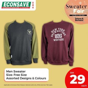 Econsave-Sweater-Fair-Promotion-2-350x350 - Johor Kedah Kelantan Kuala Lumpur Melaka Negeri Sembilan Pahang Penang Perak Perlis Promotions & Freebies Putrajaya Sabah Sarawak Selangor Supermarket & Hypermarket Terengganu 