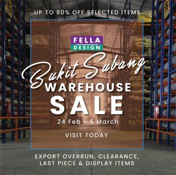 Fella-Design-Warehouse-Sale-350x349 - Furniture Home & Garden & Tools Home Decor Selangor Warehouse Sale & Clearance in Malaysia 