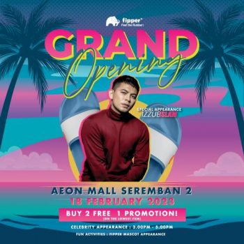 Fipperslipper-Opening-Promotion-at-Aeon-Mall-Seremban-2-350x350 - Fashion Accessories Fashion Lifestyle & Department Store Footwear Negeri Sembilan Promotions & Freebies 