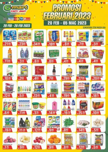 G-Mart-February-Promotion-350x493 - Johor Kedah Kelantan Kuala Lumpur Melaka Negeri Sembilan Pahang Penang Perak Perlis Promotions & Freebies Putrajaya Sabah Sarawak Selangor Supermarket & Hypermarket Terengganu 