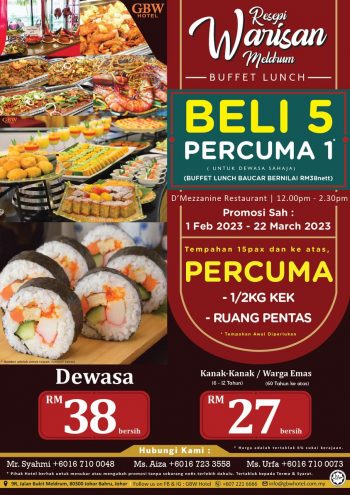 GBW-Hotel-Special-Deal-350x495 - Beverages Buffet Food , Restaurant & Pub Hotels Johor Promotions & Freebies Sports,Leisure & Travel 