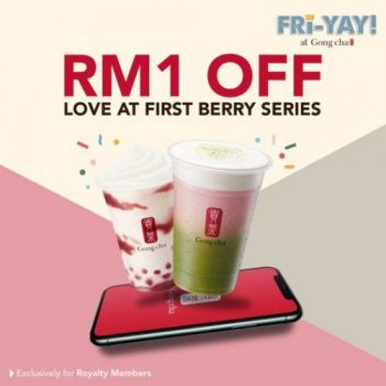 Gong-Cha-Love-at-First-Berry-Series-RM1-off-Promotion-350x350 - Beverages Food , Restaurant & Pub Johor Kedah Kelantan Kuala Lumpur Melaka Negeri Sembilan Pahang Penang Perak Perlis Promotions & Freebies Putrajaya Sabah Sarawak Selangor Terengganu 