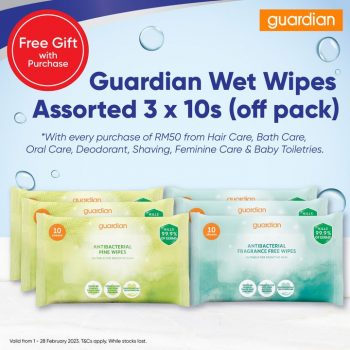 Guardian-Free-Wet-Wipes-on-February-350x350 - Beauty & Health Cosmetics Health Supplements Johor Kedah Kelantan Kuala Lumpur Melaka Negeri Sembilan Online Store Pahang Penang Perak Perlis Personal Care Promotions & Freebies Putrajaya Sabah Sarawak Selangor Terengganu 