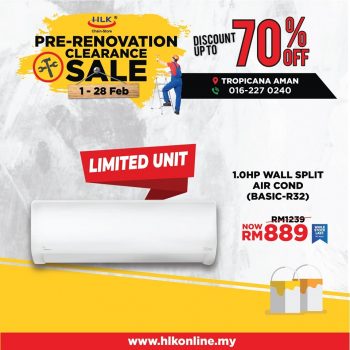 HLK-Pre-Renovation-Sale-17-350x350 - Electronics & Computers Home Appliances Kitchen Appliances Selangor Warehouse Sale & Clearance in Malaysia 