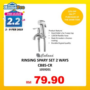 HomePro-Feb-ulous-2.2-Deal-15-350x350 - Electronics & Computers Furniture Home Appliances Home Decor Johor Kedah Kelantan Kitchen Appliances Kuala Lumpur Melaka Negeri Sembilan Pahang Penang Perak Perlis Promotions & Freebies Putrajaya Sabah Sarawak Selangor Terengganu 