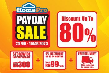 HomePro-Pay-Day-Sale-350x235 - Electronics & Computers Home Appliances Johor Kedah Kelantan Kitchen Appliances Kuala Lumpur Malaysia Sales Melaka Negeri Sembilan Online Store Pahang Penang Perak Perlis Putrajaya Sabah Sarawak Selangor Terengganu 