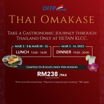 Isetan-Thai-Omakase-Promo-350x350 - Beverages Food , Restaurant & Pub Kuala Lumpur Promotions & Freebies Selangor 