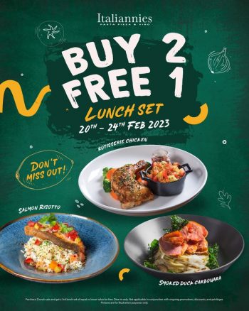 Italiannies-Buy-2-Free-1-Promotion-350x438 - Beverages Food , Restaurant & Pub Johor Kedah Kelantan Kuala Lumpur Melaka Negeri Sembilan Pahang Penang Perak Perlis Promotions & Freebies Putrajaya Sabah Sarawak Selangor Terengganu 