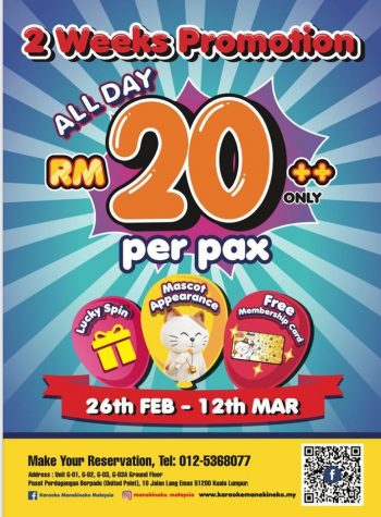 Karaoke-Manekineko-Grand-Opening-at-United-Point-Mall-1-350x475 - Karaoke Kuala Lumpur Movie & Music & Games Promotions & Freebies Selangor 