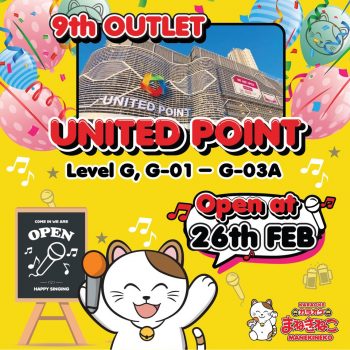Karaoke-Manekineko-Grand-Opening-at-United-Point-Mall-350x350 - Karaoke Kuala Lumpur Movie & Music & Games Promotions & Freebies Selangor 