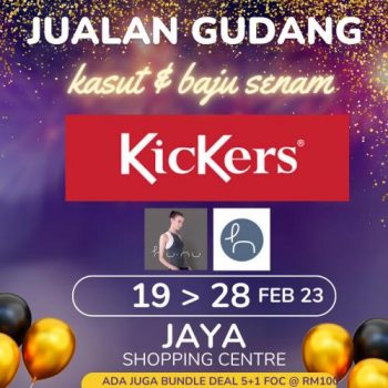 Kickers-Warehouse-Sale-at-Jaya-Shopping-Centre-350x350 - Fashion Accessories Fashion Lifestyle & Department Store Footwear Selangor Warehouse Sale & Clearance in Malaysia 