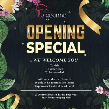 La-Gourmet-Opening-Special-at-Pearl-Point-Shopping-Mall-1-350x350 - Home & Garden & Tools Kitchenware Kuala Lumpur Promotions & Freebies Selangor 