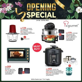 La-Gourmet-Opening-Special-at-Pearl-Point-Shopping-Mall-2-350x350 - Home & Garden & Tools Kitchenware Kuala Lumpur Promotions & Freebies Selangor 