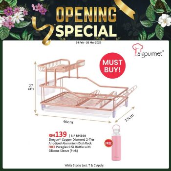 La-Gourmet-Opening-Special-at-Pearl-Point-Shopping-Mall-3-350x350 - Home & Garden & Tools Kitchenware Kuala Lumpur Promotions & Freebies Selangor 