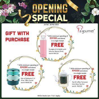 La-Gourmet-Opening-Special-at-Pearl-Point-Shopping-Mall-350x350 - Home & Garden & Tools Kitchenware Kuala Lumpur Promotions & Freebies Selangor 