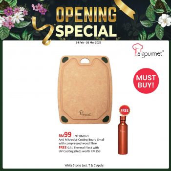 La-Gourmet-Opening-Special-at-Pearl-Point-Shopping-Mall-5-350x350 - Home & Garden & Tools Kitchenware Kuala Lumpur Promotions & Freebies Selangor 