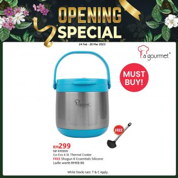 La-Gourmet-Opening-Special-at-Pearl-Point-Shopping-Mall-6-350x350 - Home & Garden & Tools Kitchenware Kuala Lumpur Promotions & Freebies Selangor 