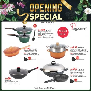 La-Gourmet-Opening-Special-at-Pearl-Point-Shopping-Mall-7-350x350 - Home & Garden & Tools Kitchenware Kuala Lumpur Promotions & Freebies Selangor 