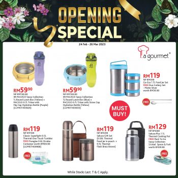 La-Gourmet-Opening-Special-at-Pearl-Point-Shopping-Mall-8-350x350 - Home & Garden & Tools Kitchenware Kuala Lumpur Promotions & Freebies Selangor 