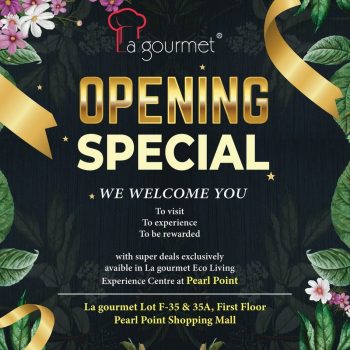 La-gourmet-Opening-Special-at-Pearl-Point-350x350 - Home & Garden & Tools Kitchenware Kuala Lumpur Promotions & Freebies Selangor 