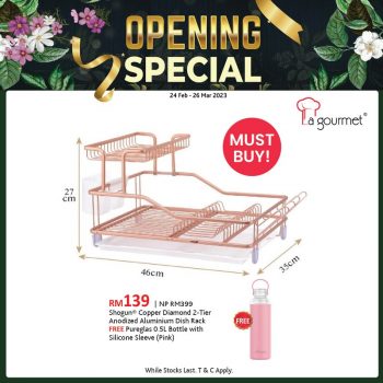La-gourmet-Opening-Special-at-Pearl-Point-5-350x350 - Home & Garden & Tools Kitchenware Kuala Lumpur Promotions & Freebies Selangor 