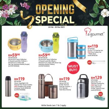 La-gourmet-Opening-Special-at-Pearl-Point-8-350x350 - Home & Garden & Tools Kitchenware Kuala Lumpur Promotions & Freebies Selangor 