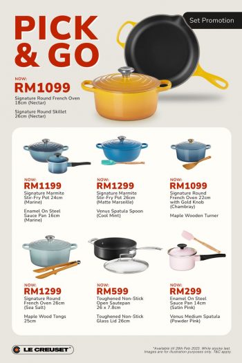 Le-Creuset-Pick-Go-Promo-350x525 - Home & Garden & Tools Kitchenware Kuala Lumpur Promotions & Freebies Selangor 