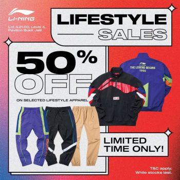 Li-Ning-Lifestyle-Sales-350x350 - Apparels Fashion Accessories Fashion Lifestyle & Department Store Footwear Kuala Lumpur Malaysia Sales Selangor 