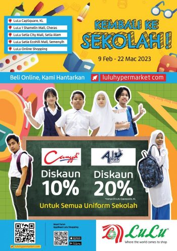 LuLu-Back-To-School-Promotion-Catalogue-350x495 - Kuala Lumpur Promotions & Freebies Selangor Supermarket & Hypermarket 