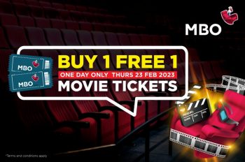 MBO-Cinemas-Buy-1-Free-1-Tickets-Promo-350x232 - Cinemas Johor Kedah Kelantan Kuala Lumpur Melaka Movie & Music & Games Negeri Sembilan Pahang Penang Perak Perlis Promotions & Freebies Putrajaya Sabah Sarawak Selangor Terengganu 