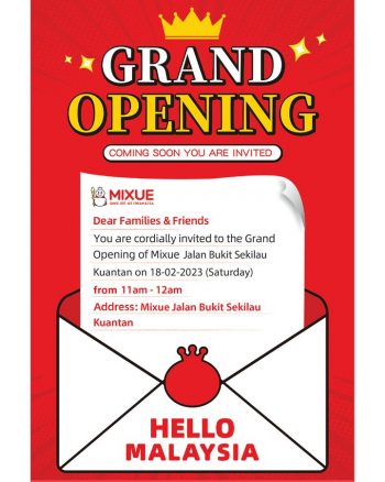 MIXUE-Grand-Opening-at-Kuantan-350x438 - Beverages Food , Restaurant & Pub Pahang Promotions & Freebies 