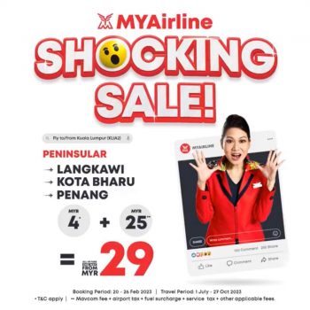 MYAirline-Shocking-Sale-350x350 - Air Fare Johor Kedah Kelantan Kuala Lumpur Malaysia Sales Melaka Negeri Sembilan Online Store Pahang Penang Perak Perlis Putrajaya Sabah Sarawak Selangor Sports,Leisure & Travel Terengganu Travel Packages 