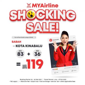 MYAirline-Shocking-Sale-4-350x350 - Air Fare Johor Kedah Kelantan Kuala Lumpur Malaysia Sales Melaka Negeri Sembilan Online Store Pahang Penang Perak Perlis Putrajaya Sabah Sarawak Selangor Sports,Leisure & Travel Terengganu Travel Packages 