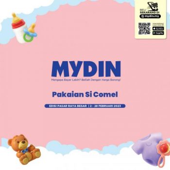 MYDIN-Baby-Fashion-Promotion-350x350 - Baby & Kids & Parenting Babycare Children Fashion Johor Kedah Kelantan Kuala Lumpur Melaka Negeri Sembilan Pahang Penang Perak Perlis Promotions & Freebies Putrajaya Selangor Supermarket & Hypermarket Terengganu 