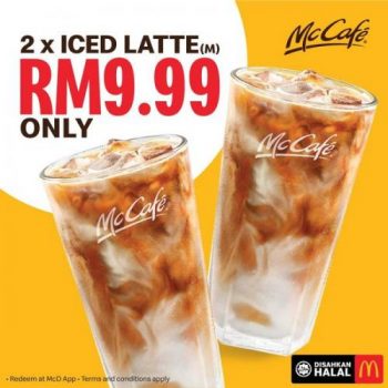 McDonalds-App-2-Iced-Lattes-@-RM9.99-Promotion-350x350 - Beverages Food , Restaurant & Pub Johor Kedah Kelantan Kuala Lumpur Melaka Negeri Sembilan Pahang Penang Perak Perlis Promotions & Freebies Putrajaya Sabah Sarawak Selangor Terengganu 