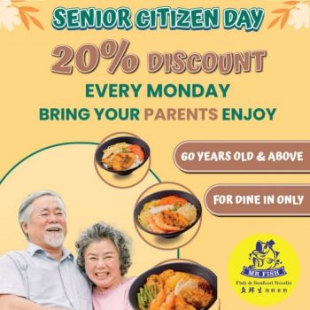 Mr-Fish-Senior-Citizen-Day-Deal-at-Atria-Shopping-Gallery-350x350 - Beverages Food , Restaurant & Pub Promotions & Freebies Selangor 