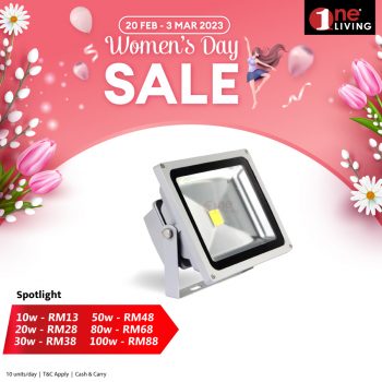 One-Living-Womens-Day-Sale-32-350x350 - Building Materials Electronics & Computers Home & Garden & Tools Home Appliances Home Hardware Johor Kedah Kelantan Kitchen Appliances Kuala Lumpur Lightings Malaysia Sales Melaka Negeri Sembilan Office Furniture Pahang Penang Perak Perlis Putrajaya Sabah Sarawak Selangor Terengganu 