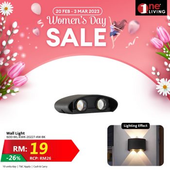 One-Living-Womens-Day-Sale-34-350x350 - Building Materials Electronics & Computers Home & Garden & Tools Home Appliances Home Hardware Johor Kedah Kelantan Kitchen Appliances Kuala Lumpur Lightings Malaysia Sales Melaka Negeri Sembilan Office Furniture Pahang Penang Perak Perlis Putrajaya Sabah Sarawak Selangor Terengganu 