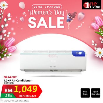 One-Living-Womens-Day-Sale-7-350x350 - Building Materials Electronics & Computers Home & Garden & Tools Home Appliances Home Hardware Johor Kedah Kelantan Kitchen Appliances Kuala Lumpur Lightings Malaysia Sales Melaka Negeri Sembilan Office Furniture Pahang Penang Perak Perlis Putrajaya Sabah Sarawak Selangor Terengganu 