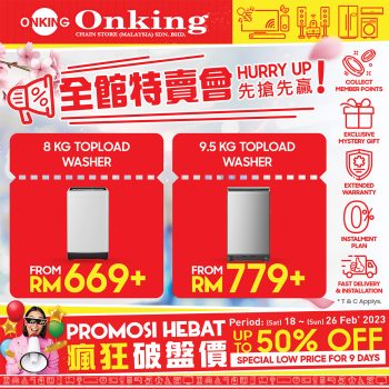 Onking-February-Special-15-350x350 - Electronics & Computers Home Appliances Kitchen Appliances Promotions & Freebies Selangor 