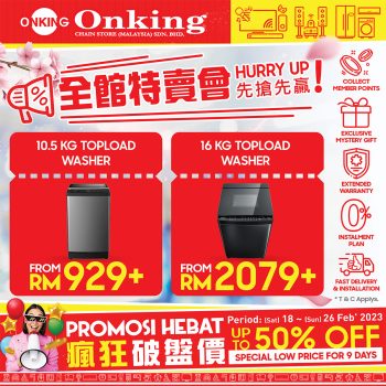 Onking-February-Special-16-350x350 - Electronics & Computers Home Appliances Kitchen Appliances Promotions & Freebies Selangor 