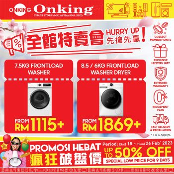 Onking-February-Special-17-350x350 - Electronics & Computers Home Appliances Kitchen Appliances Promotions & Freebies Selangor 